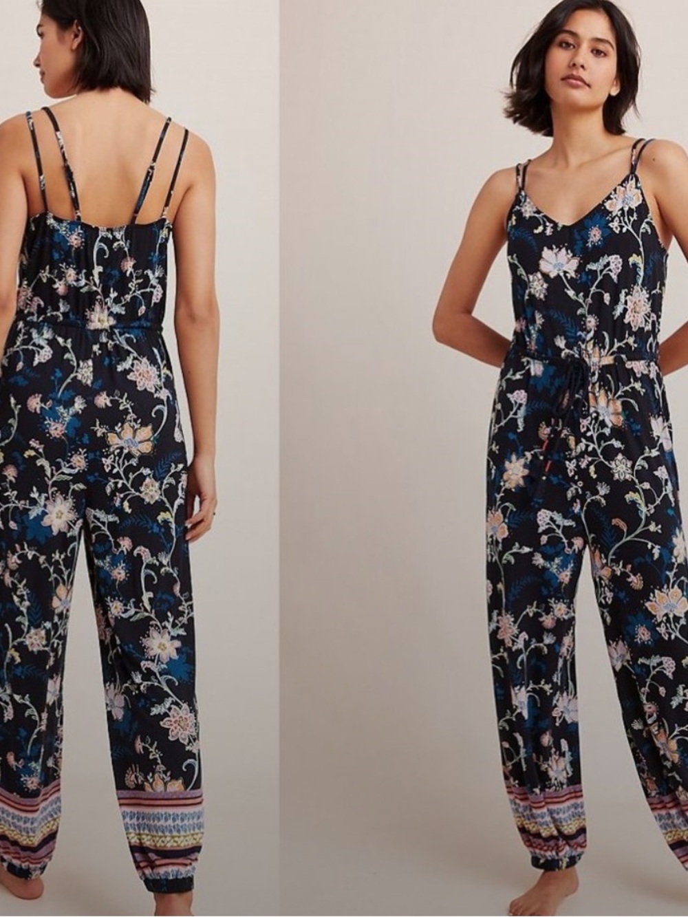 By Anthropologie Luka Jogger Jumpsuit S nwot